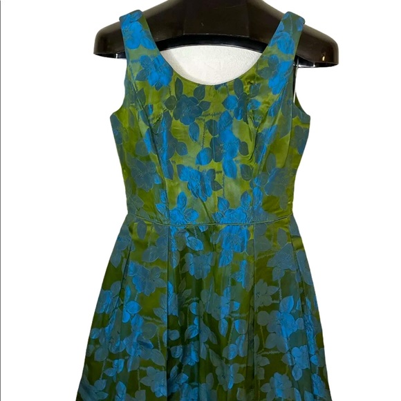 Parklane Debs Dress Size 6 Vintage  Tapestry - Picture 1 of 8